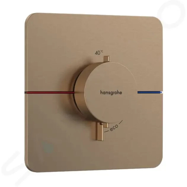 HANSGROHE - ShowerSelect Comfort Termostatická baterie pod omítku, kartáčovaný bronz 15588140