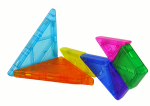 Mamido Skládačka Tangram se 7 magnetickými kostkami