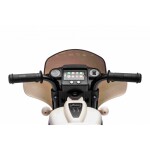 Mamido Dětská elektrická motorka Chopper INDIAN bílá