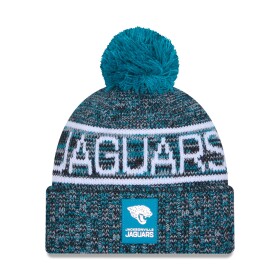 New Era Pánská zimní čepice Jacksonville Jaguars NFL 2025 Sideline Sport Knit