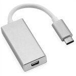 Renkforce RF-5234038 USB-C® / HDMI kabelový adaptér [1x USB-C® zástrčka - 1x HDMI zásuvka] černá stínění pletivem 0.15 m