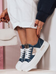 Dámské tenisky na platformě TRENDIS denim FashionStreet ZY0678 38