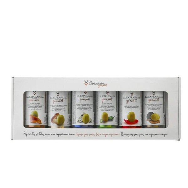 La Explanada Dárkový set Olivy 6x350g