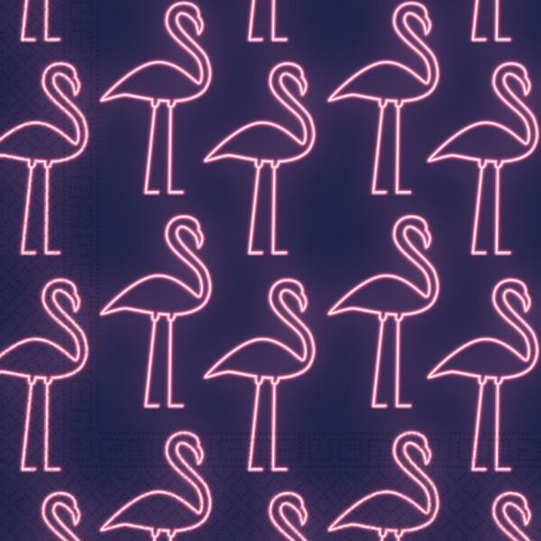 Ubrousky papírové Neon, 20 ks - EPEE