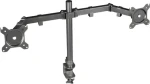 Trust GXT 1120 Mara Dual černá / Držák pro 2 monitory / VESA 75x75-100x100 / do 32" / nosnost 16 kg (23941)
