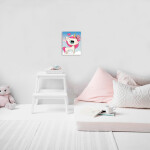 Antistresové omalovánky TSvetnoy TSvetnoy, LC028e, Diamond painting - diamantové malování, 20 x 30 cm, Magický jednorožec