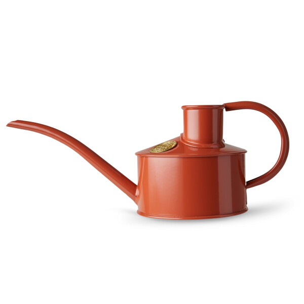 HAWS Konvička na zalévání Fazeley Flow Terracotta Orange – 700 ml, červená barva, kov