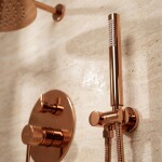 REA - Podomítková sprchová sada Venti Copper + BOX REA-P8712