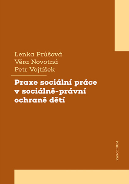 Praxe sociální práce v sociálně-právní ochraně dětí - Věra Novotná, Lenka Průšová, Petr Vojtíšek