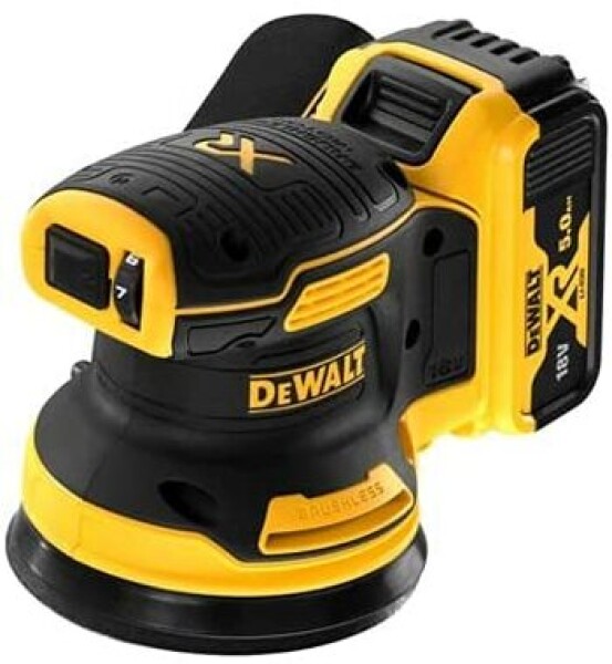 DeWalt DCW210N / Aku excentrická bruska / 18V / Průměr 125 mm / 12.000 ot-min / bez Aku (DCW210N)