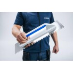 Hladítko nerez, zub 8 mm, 480 x 130 mm, pl/gum