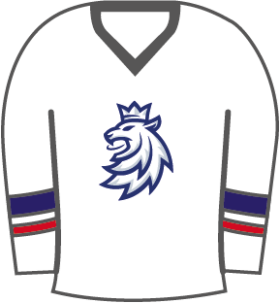 STŘÍDA SPORT Odznak dres Lev bílý