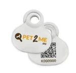Pet2Me QR identifikační medailonek
