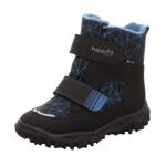 Dětské zimní boty HUSKY Black/Blue Goretex, Superfit, 1-006080-0010, modrá - 34