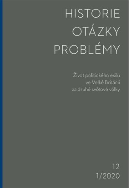 Historie-Otázky-Problémy 1/2020