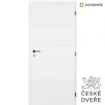 Interiérové dveře Quatro Plné Bílé 90P