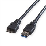 Delock USB 2.0 prodlužovací kabel plochý zahnutý [1x USB 2.0 zástrčka A - 1x USB 2.0 zásuvka A] 1.00 m černá oboustranně zapoji