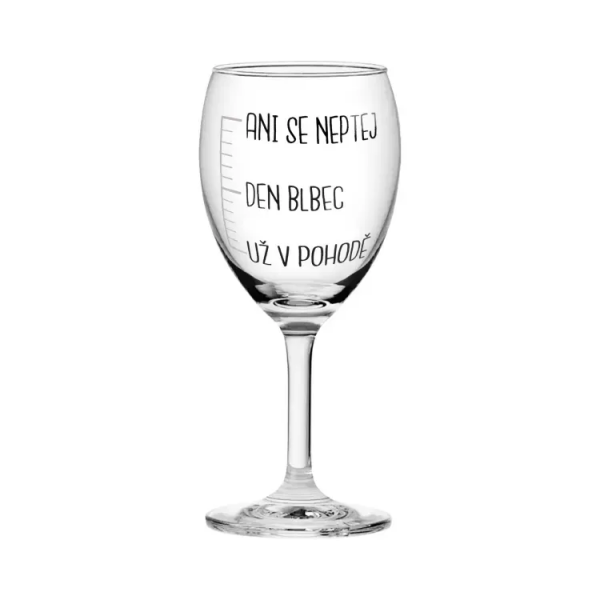 Albi.cz Sklenička - Ani se neptej