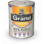 GRAND konz. kočka deluxe 100% drůbeží 400g