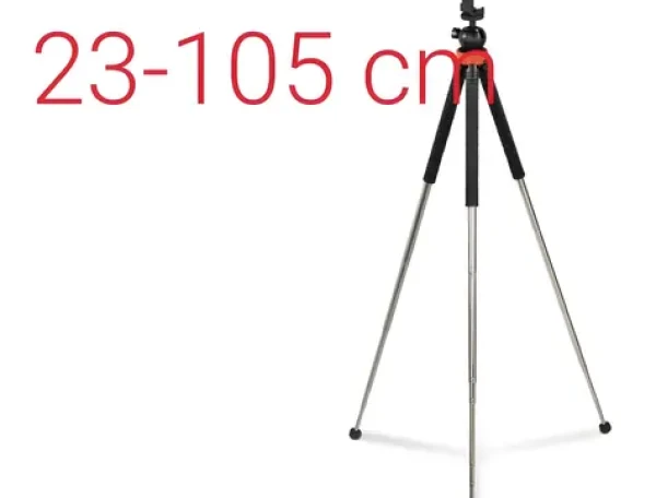Traveller Pro 105 černá / Stativ / pro smartphone a GoPro / hliníkový / výška 23-105 cm / 455 g (4620)