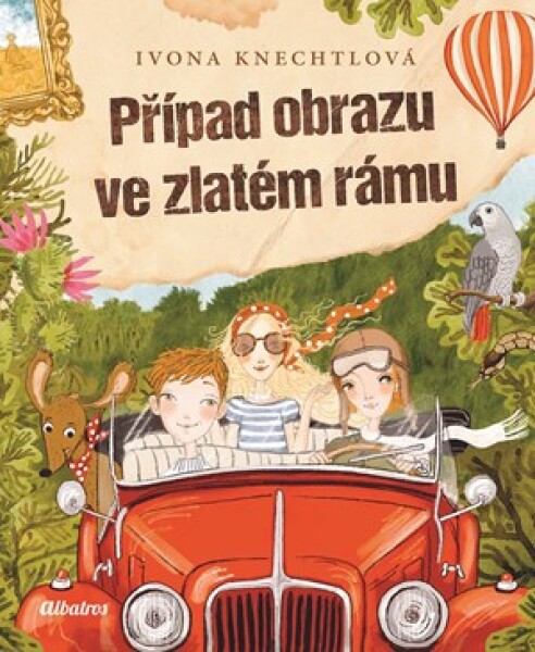 Případ obrazu ve zlatém rámu
