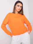 Oranžová mikina XL