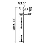 Blackburn Airstik SL pumpa černá