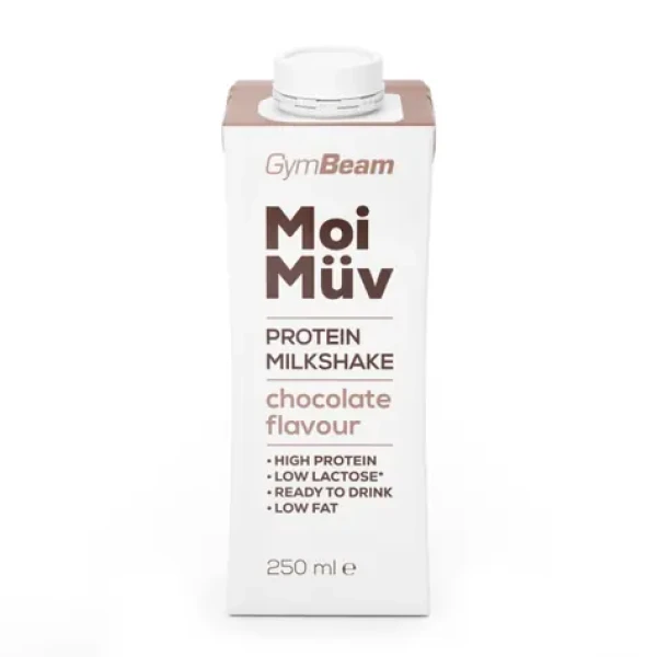 25g Protein Milkshake - GymBeam (čokoláda, 250 ml) (34501-1-242ml-chocolate)