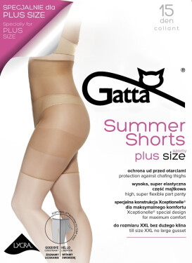 Dámské kalhotky - šortky Gatta Summer Shorts 15 den daino/odc.béžová 3/4-M/L