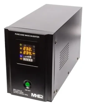 MHPower MPU-1050-24 / Záložní zdroj UPS / 1050W / 24V / čistý sinus / 7,7 kg (MPU-1050-24)