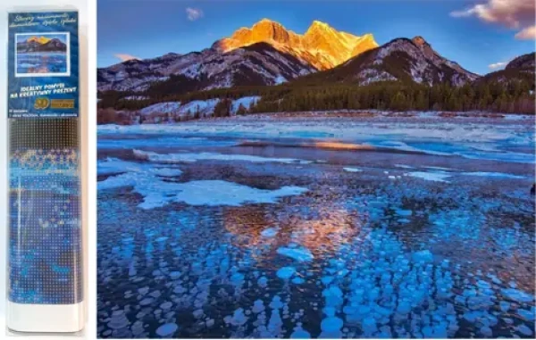 NORIMPEX Diamantové malování Abrahamovo jezero