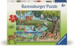 Ravensburger Puzzle: Zvířata na zemi i pod ní - tajemství přírody