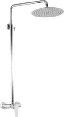 JB Sanitary Sprchová sestava s baterií DOKA s horním vývodem, průměr 30cm SK 61 000 00 4