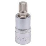 YATO YT-04344 / Nástavec 1/2" bit vícezubý M12 55 mm (YT-04344)
