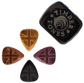 Timber Tones Flag Tones Union Jack Mixed 4-Pack Tin