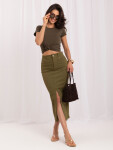 Tričko 013.11P khaki