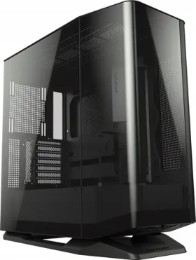 COUGAR FV270 černá / PC skříň / E-ATX / ATX / micro-ATX / mini-ITX / RGB / průhledná bočnice / bez zdroje (CGR-58M6B)