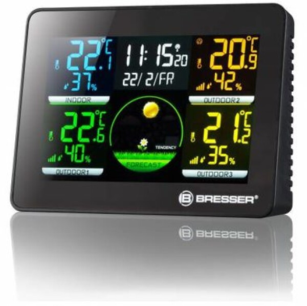 Bresser Thermo Hygrometer Quadro NLX / Meteostanice (7000023)