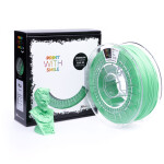 PLA filament light green 1,75 mm Print With Smile 0,5kg