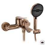 REA - Vanová baterie PREMIUM Vision Brush Copper REA-B6738