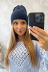 Dámská čepice Berry K344 navy blue UNI