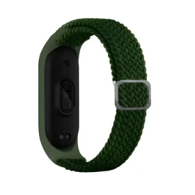 Beline Textilní pásek zelený / Řemínek / Xiaomi Mi Band 3 / Mi Band 4