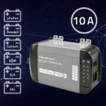 Monolith / Inteligentní nabíječka akumulátorů / LiFePO4, AGM, GEL, SLA / 10A / 24V (51952)