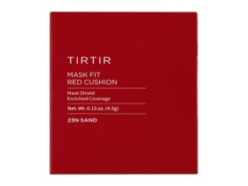 Tirtir Mask Fit Red Cushion 23N Sand Mini kompaktní make-up v houbičce 4,5 g