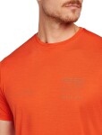 ICEBREAKER Mens 125 Cool-Lite Sphe SS Tee Trail, Fervid (vzorek) velikost: M