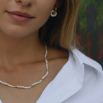 ELENYS Seline – pozlacený náhrdelník 18K žluté zlato Délka: 44+5 cm / max. 49 cm