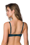 Podprsenka push-up model Zephyr M-3935/11 - Mat tmavě zelená 70F