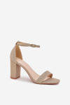 Sandály na podpatku model 215643 Step in style 36
