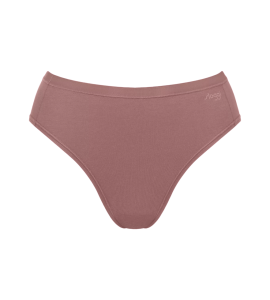 Dámské kalhotky GO Daily Cotton Tai - BROWN - tm. béžové 1141 - SLOGGI BROWN XS