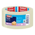 Tesa balicí páska Universal, 66 m × 50 mm, tiché odvíjení, transparentní